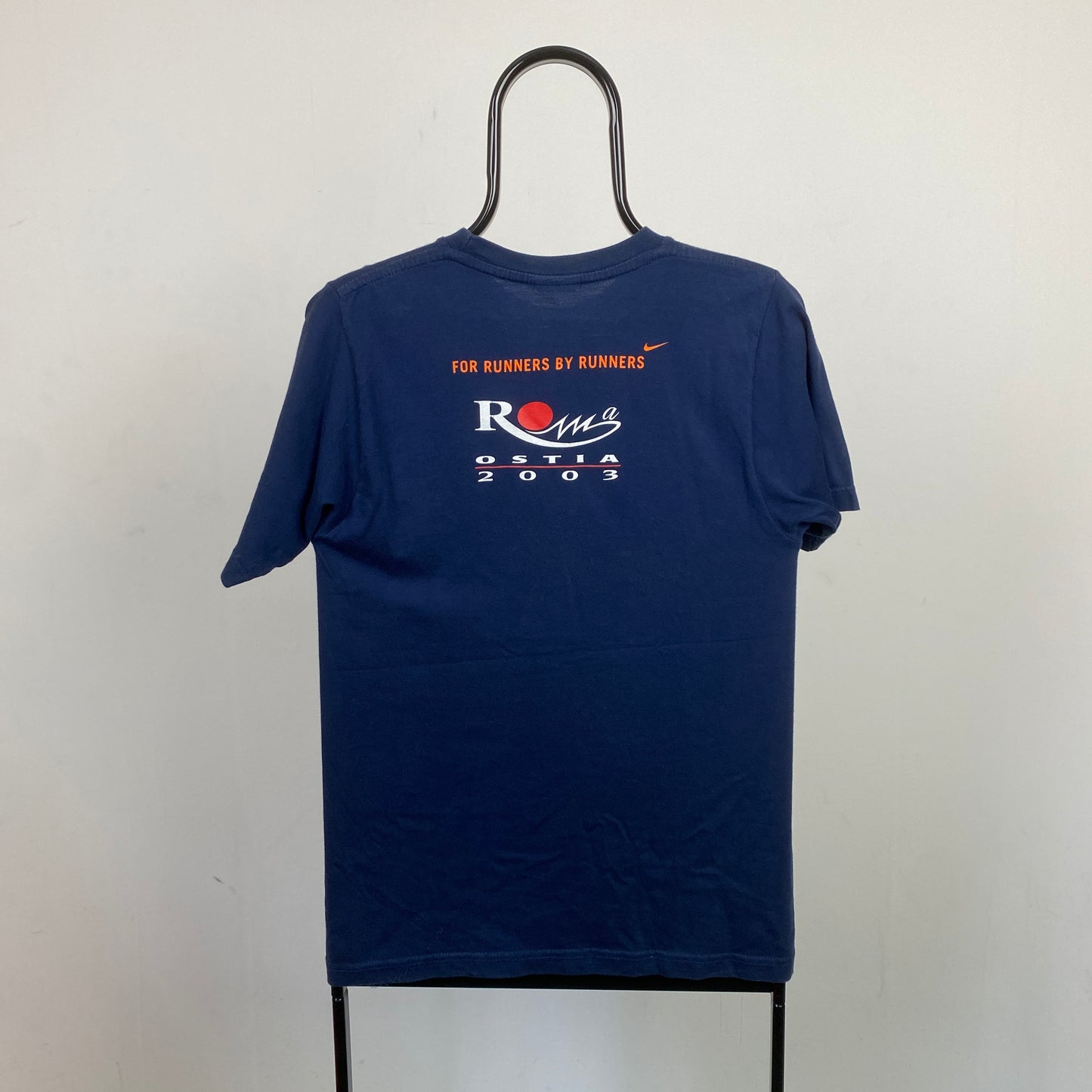 00s Nike Bowerman T-Shirt Blue XS
