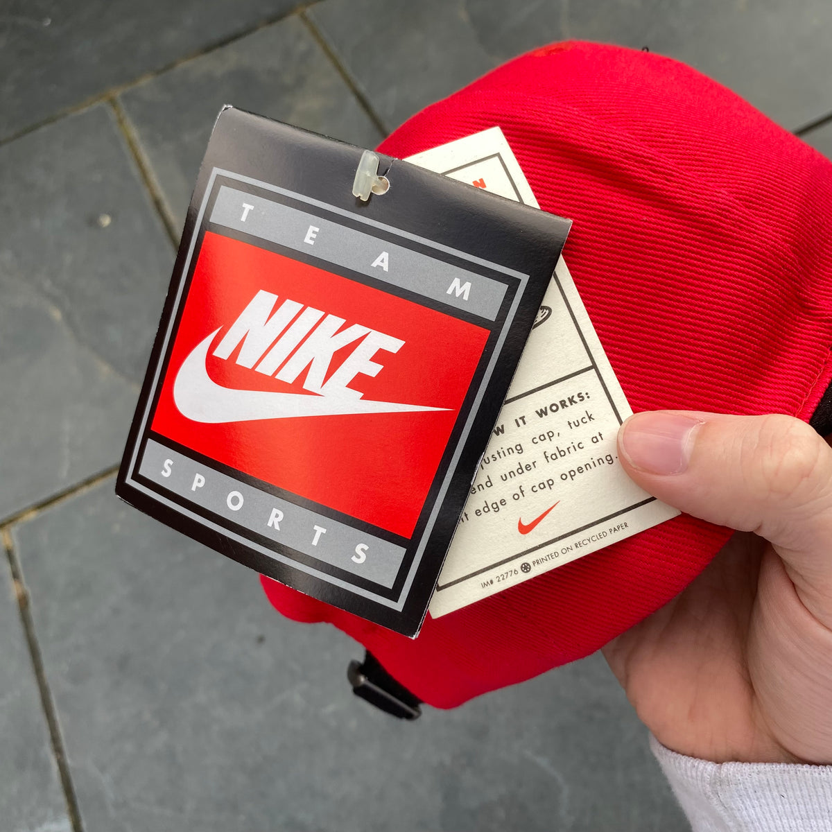 Vintage Nike FC Sion Hat Cap Red – Clout Closet