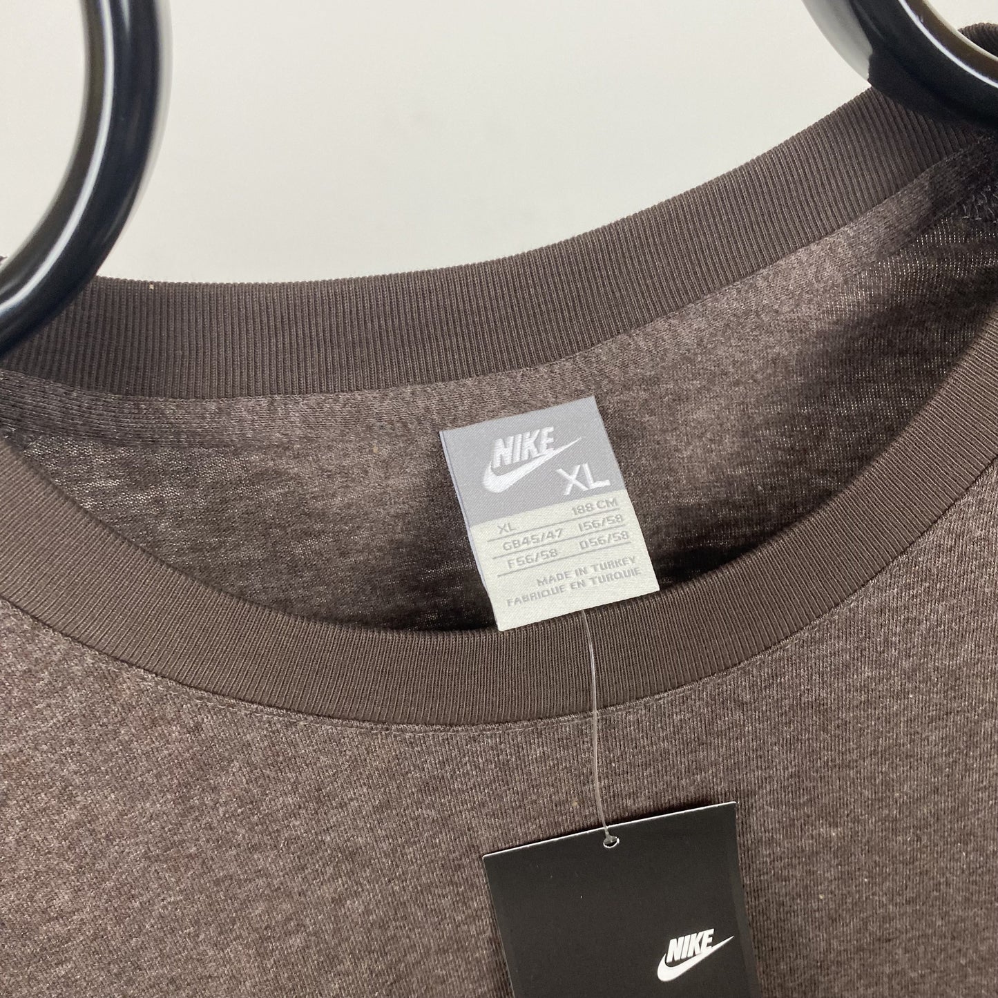 Vintage Nike T-Shirt Brown Medium