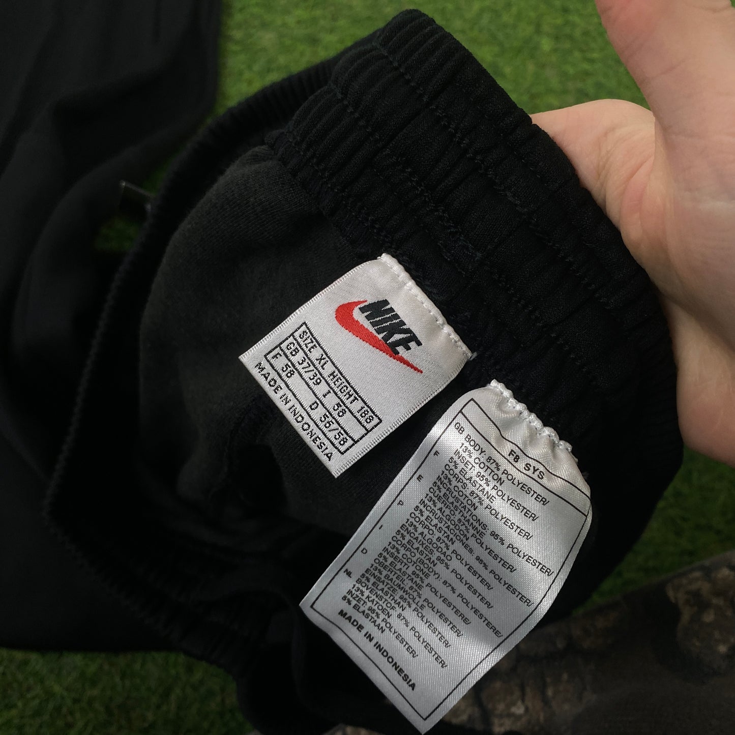 00s Nike Gym Joggers Black XL