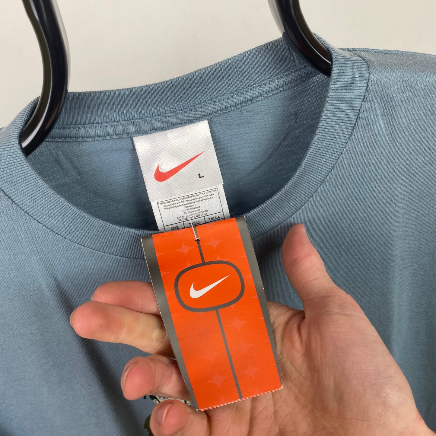 00s Nike Basketball T-Shirt Blue Large