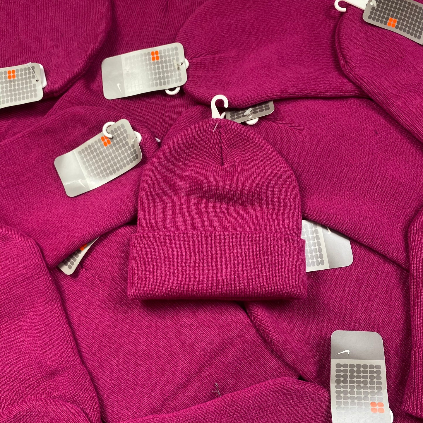 Vintage Nike Beanie Hat Pink