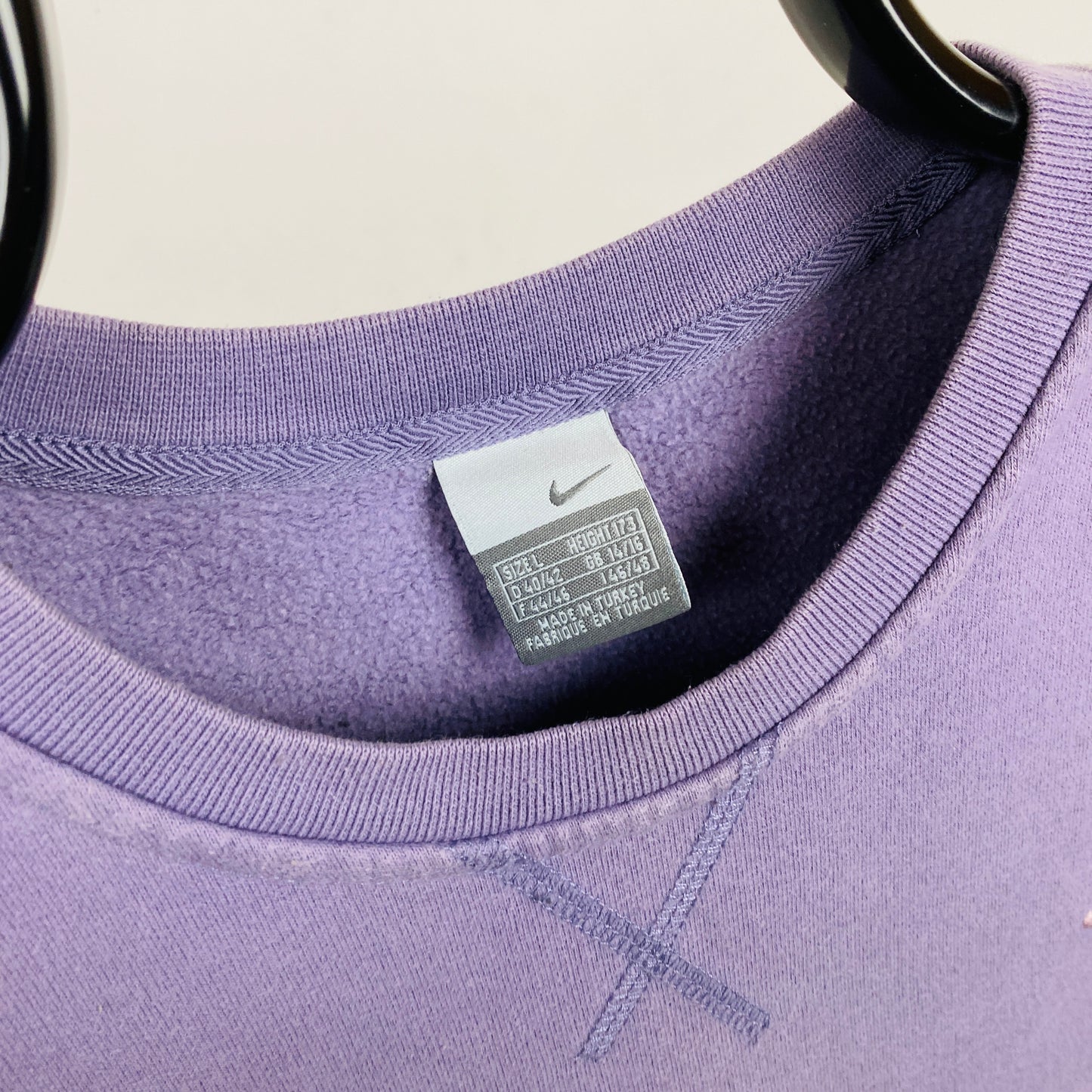 00s Nike Sweatshirt Purple Womens Large
