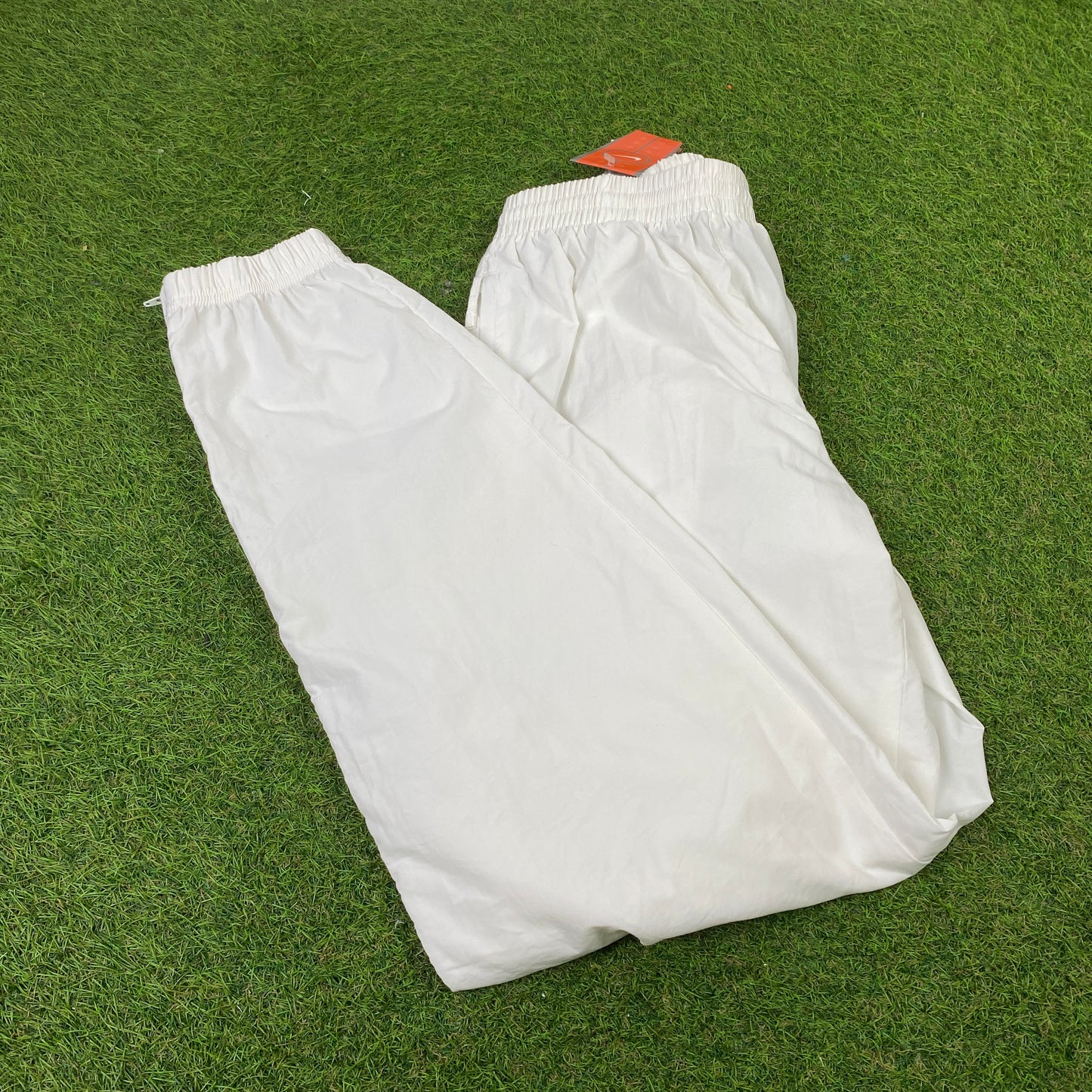 00s Nike Zip Pocket Joggers White Small