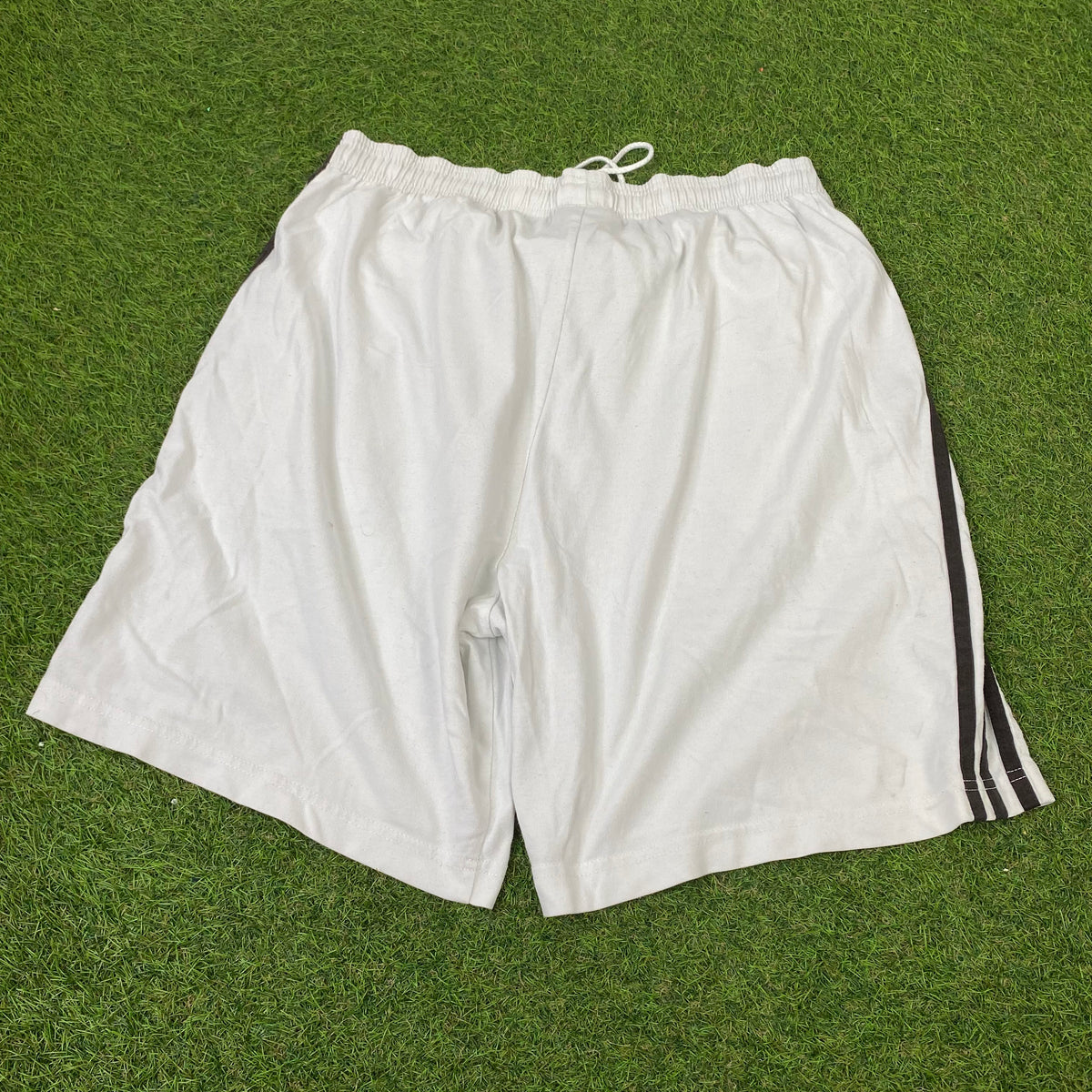 Adidas white shorts with cheap pockets