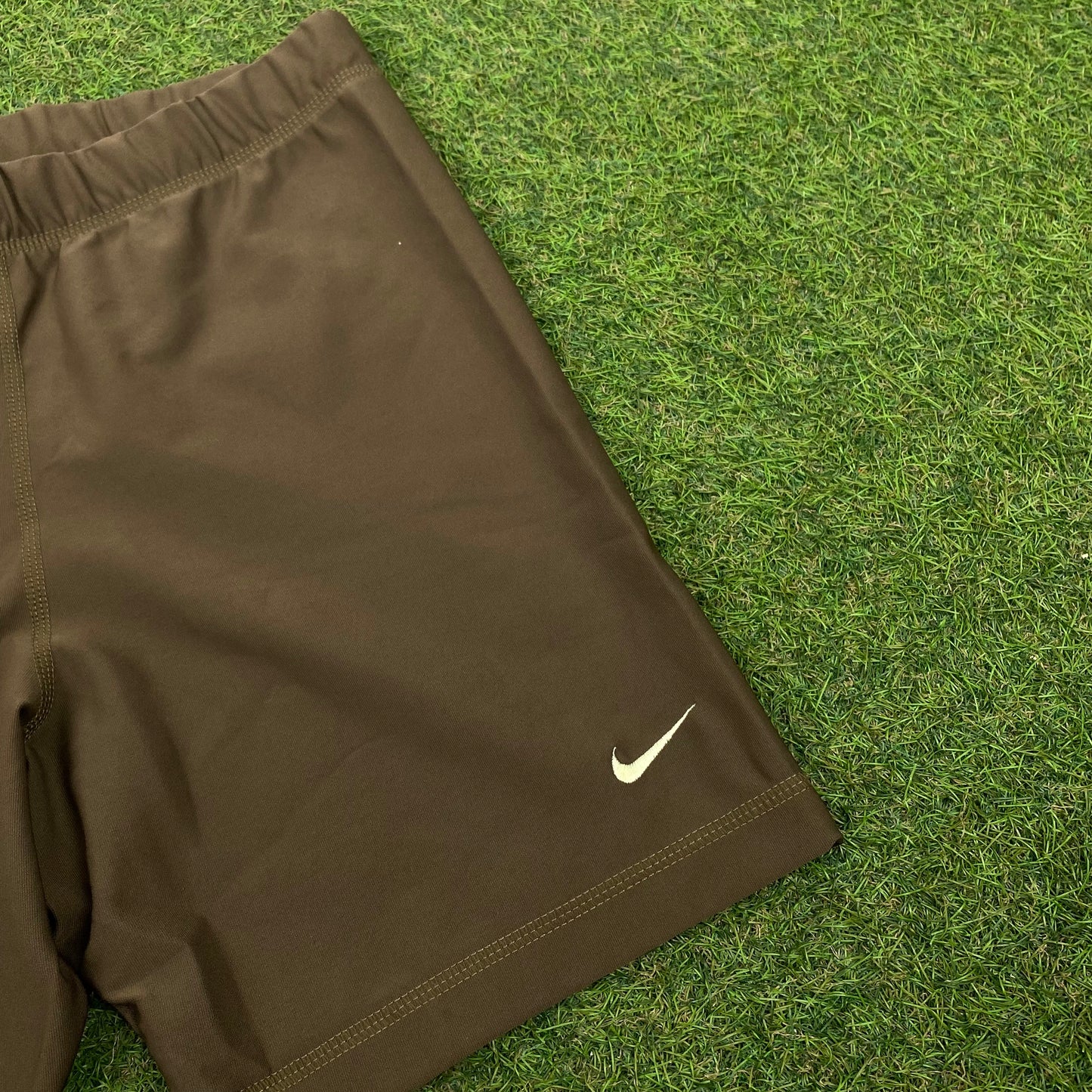 90s Nike Cycling Shorts Brown Large