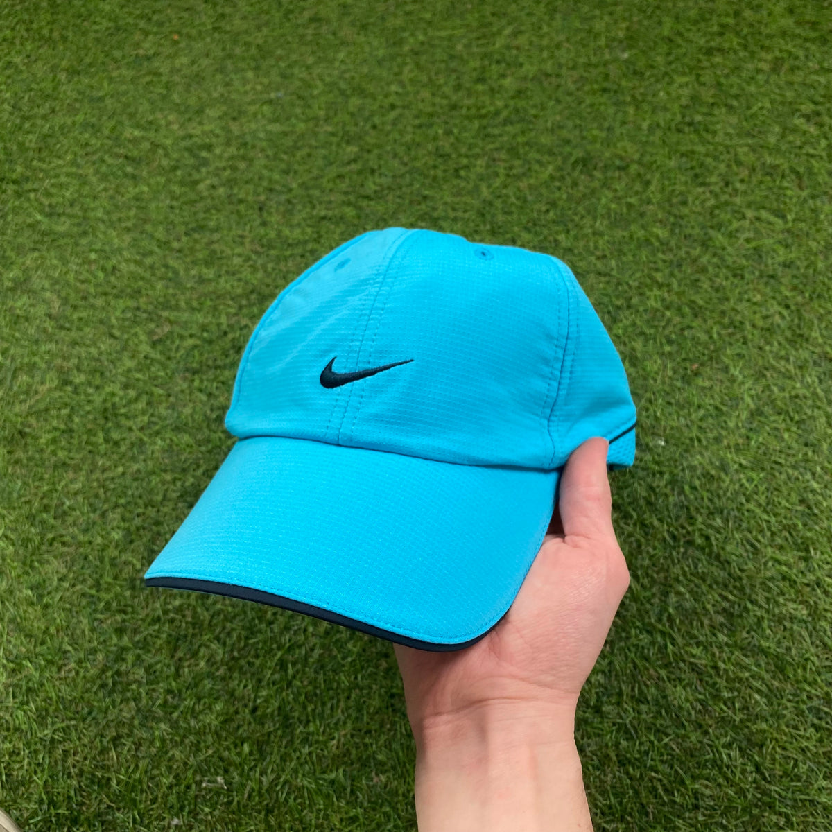 UK lightly Used Blue Nike Fitted Hat