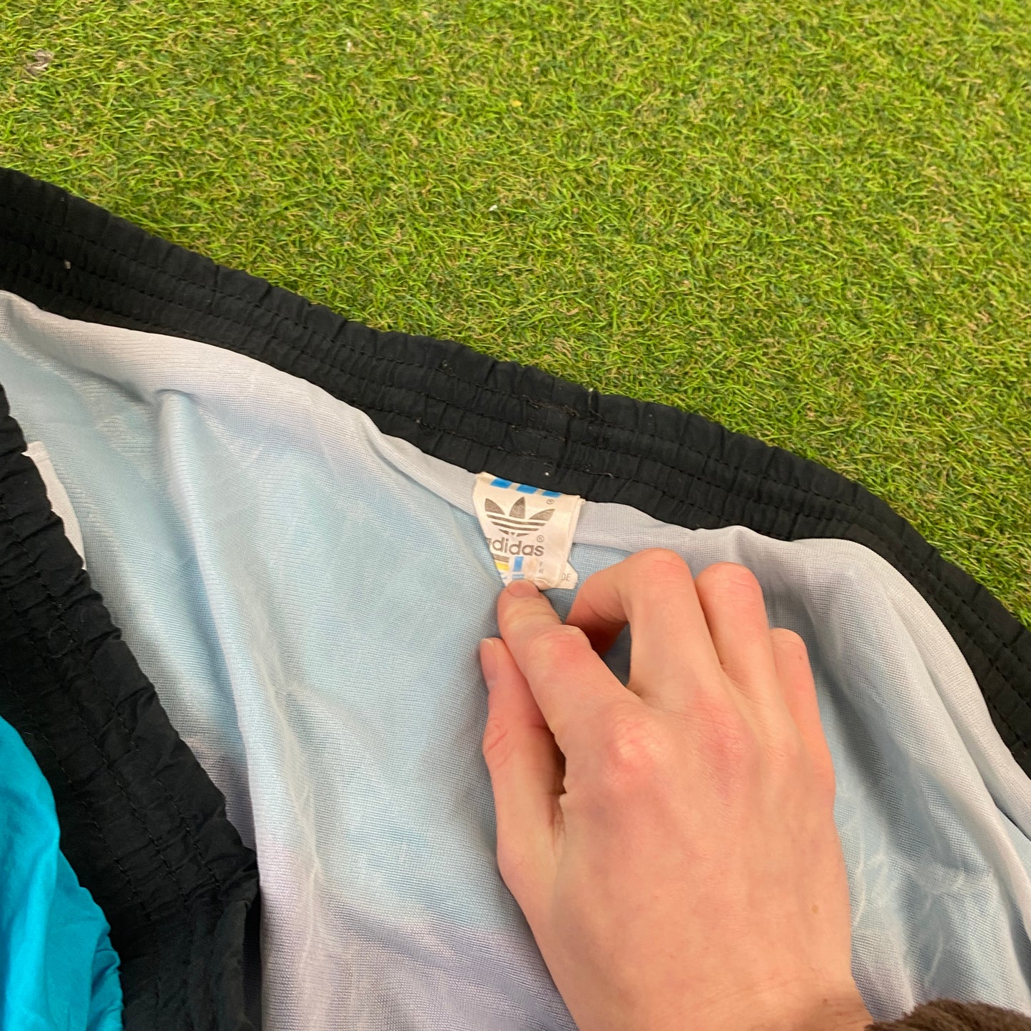 Retro Adidas Shorts Blue XXL