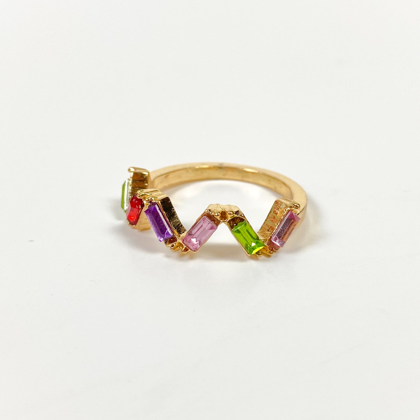 Vintage Gem Ring Gold