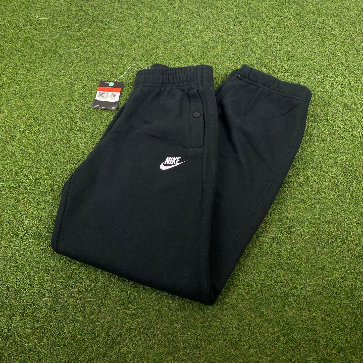 00s Nike Cotton Joggers Black XS