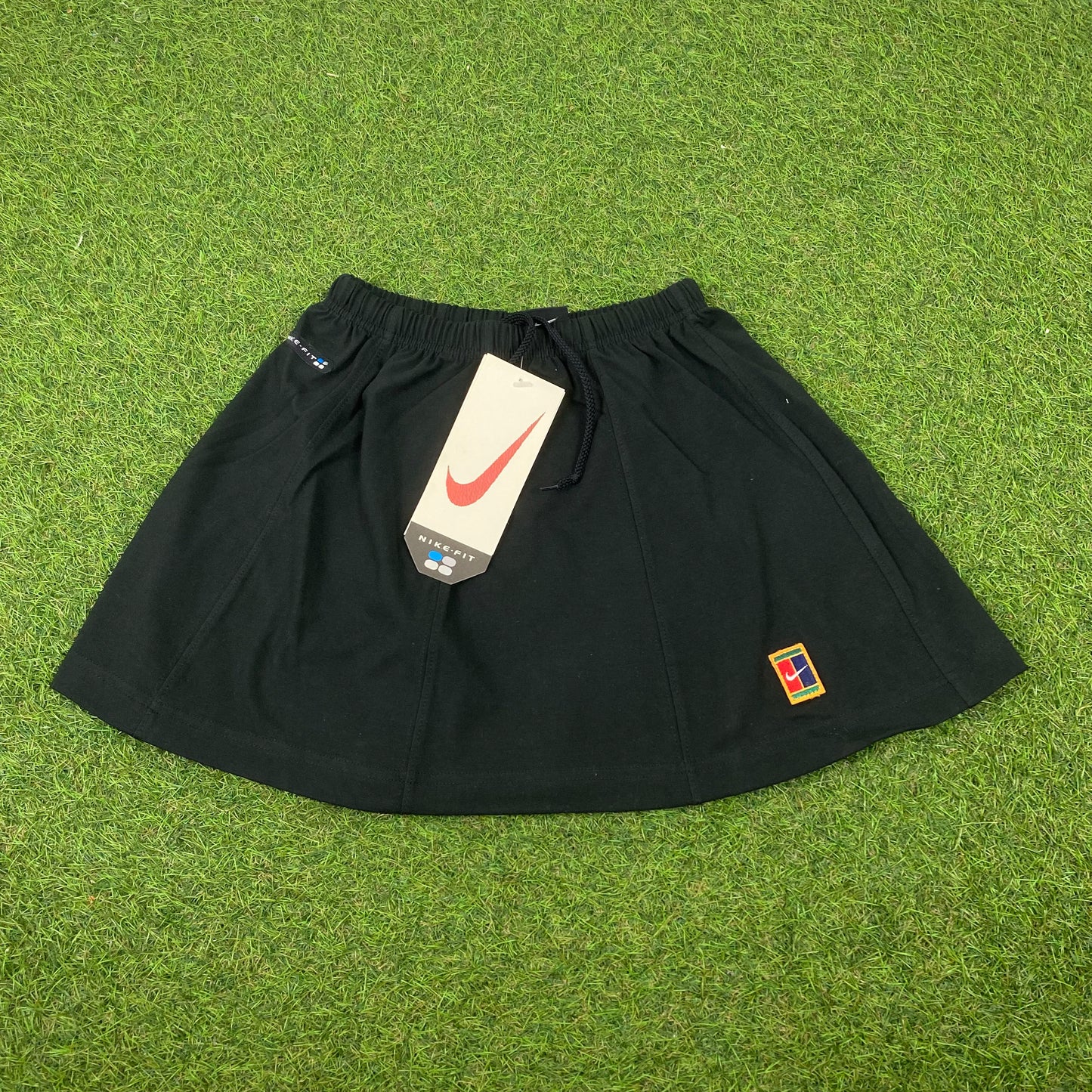 Vintage Nike Challenge Court Skirt Black Small
