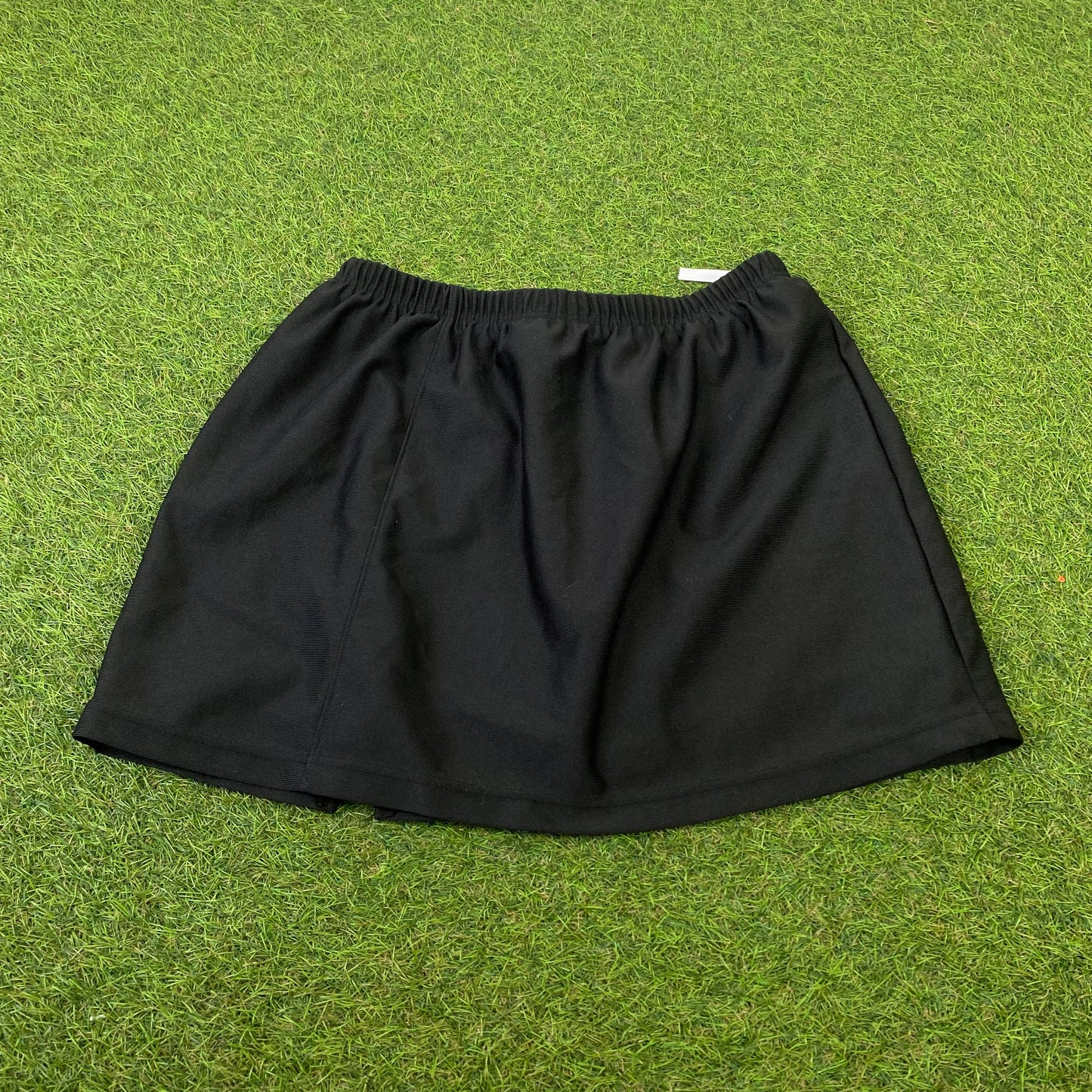 Retro Tennis Skirt Skort Black XS/S UK6