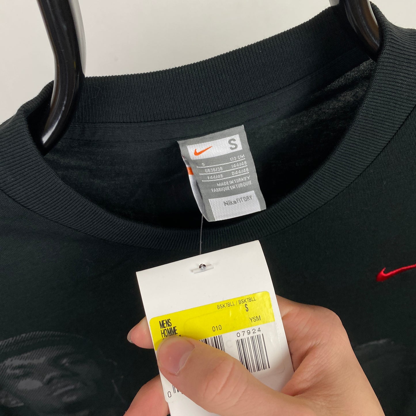 00s Nike LeBron T-Shirt Black Small