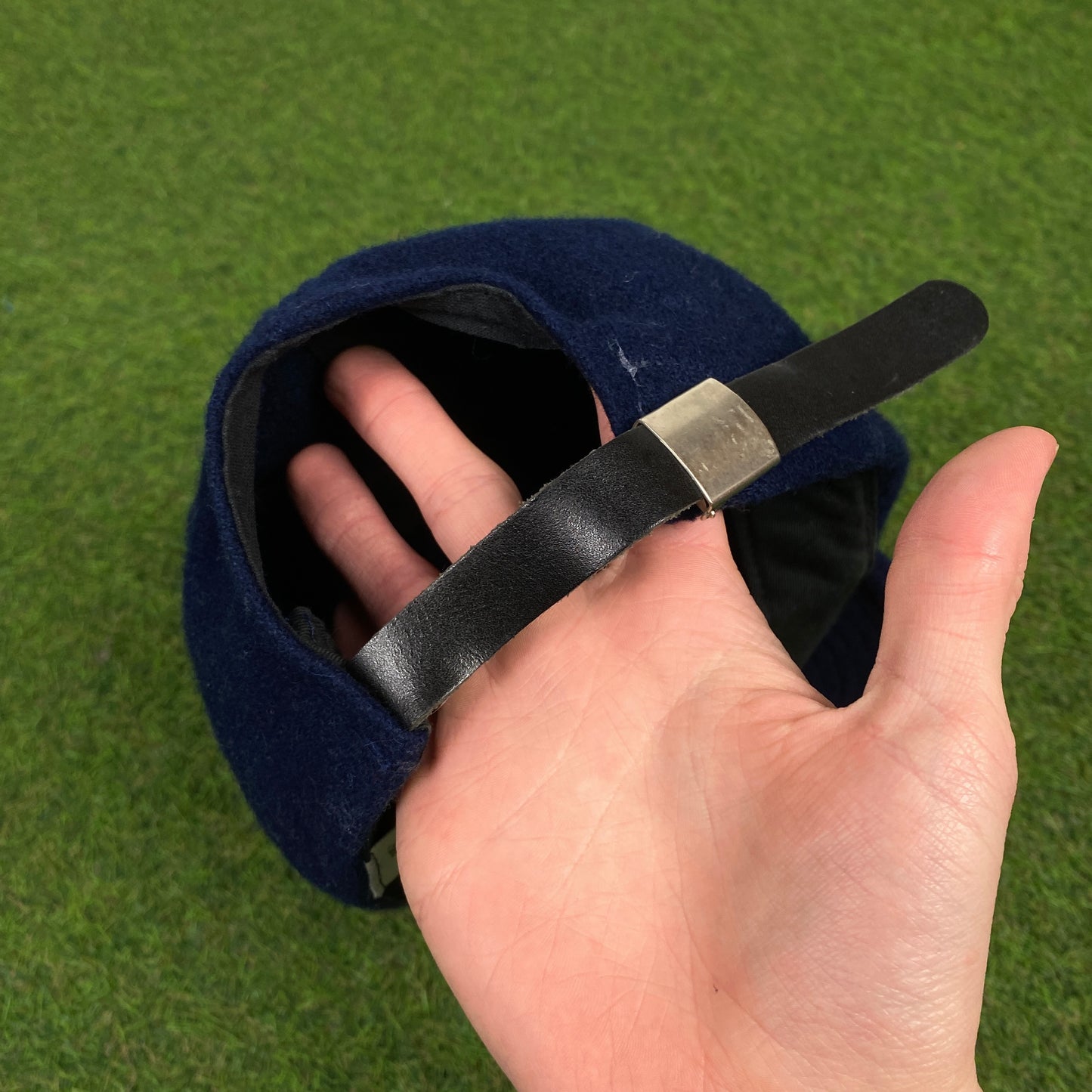90s Nike Velour Hat Blue