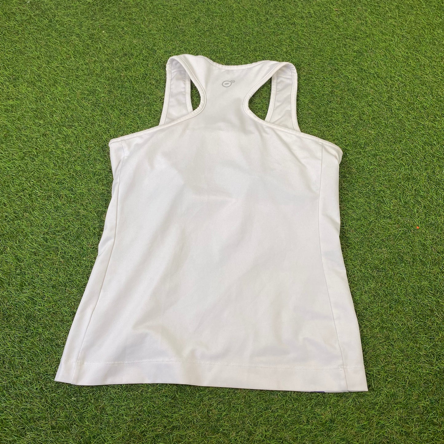 Vintage Puma Womens Gym Top T-Shirt White Medium