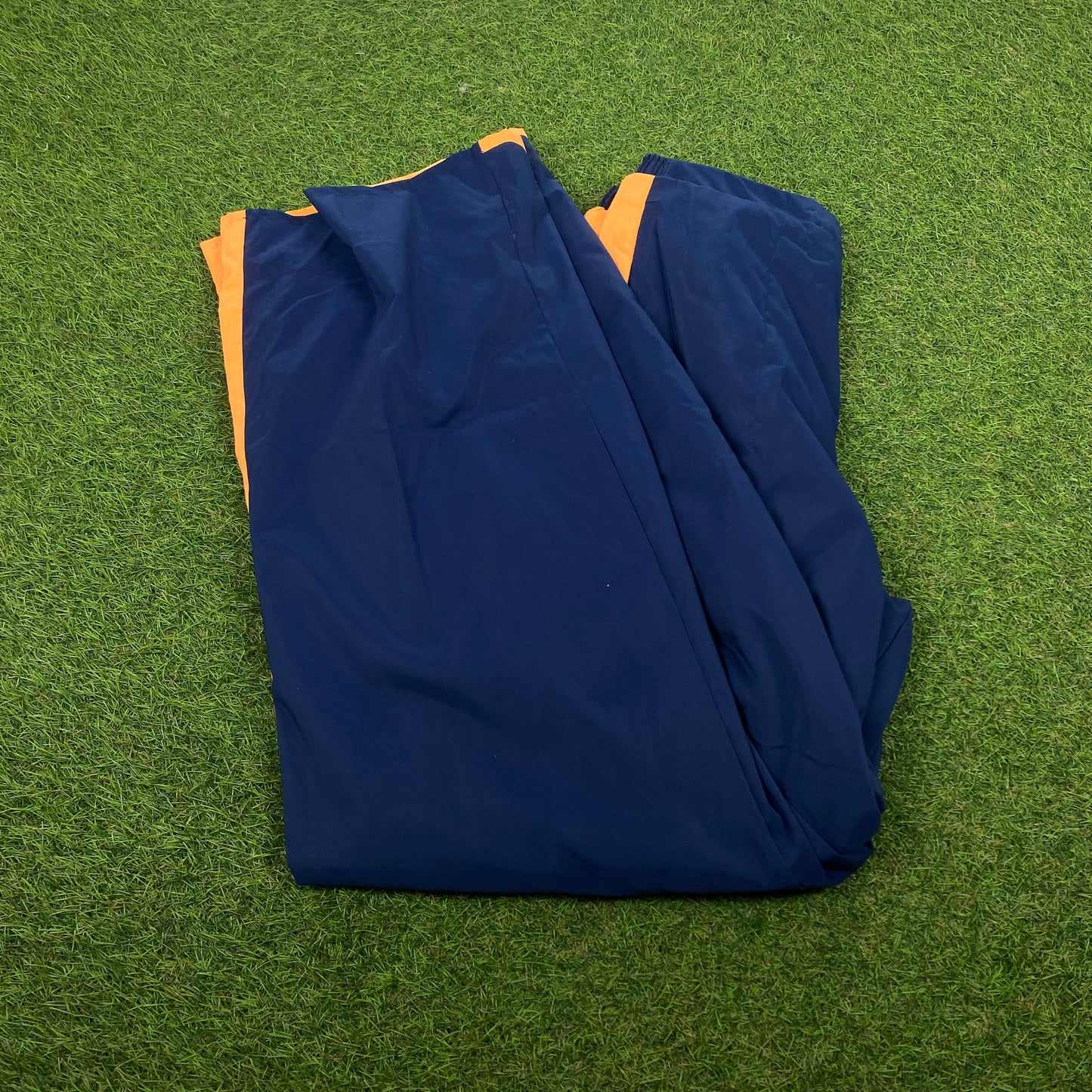 00s Nike Piping Joggers Blue Small