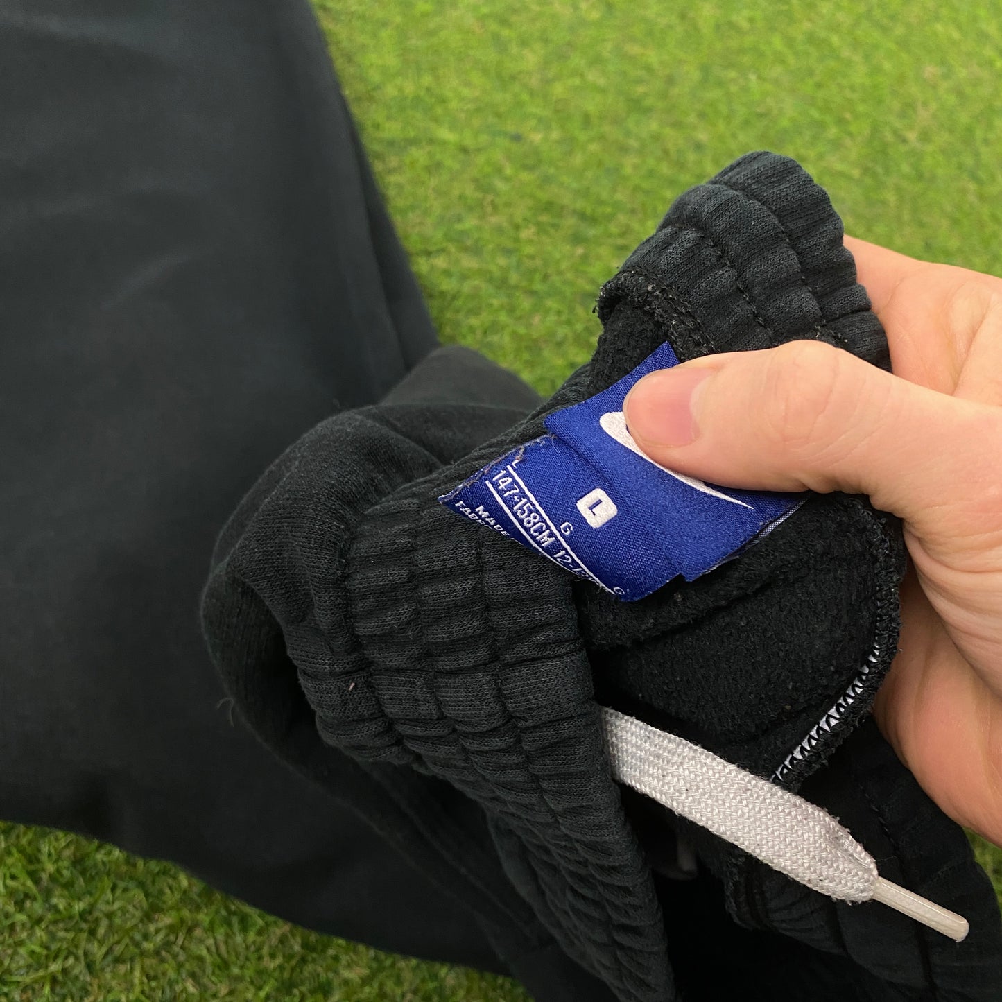 00s Nike Cotton Joggers Black XS