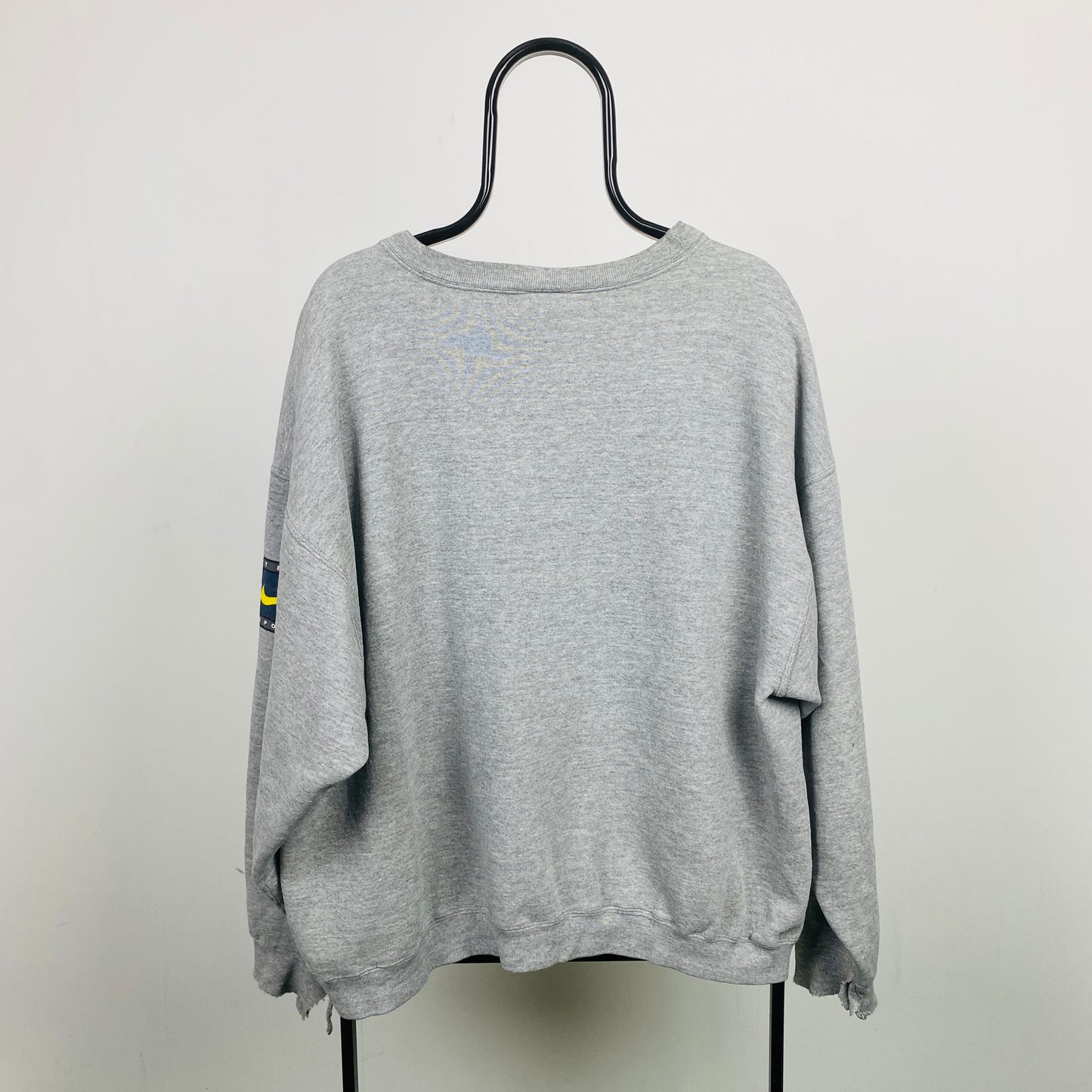 90s Nike Michigan Sweatshirt Grey Large