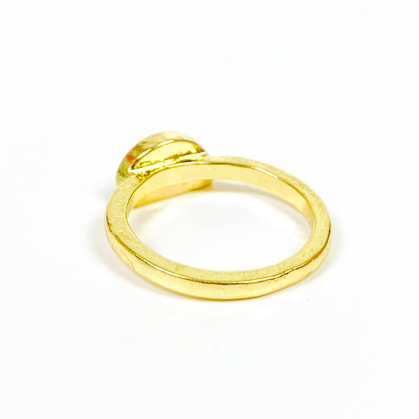 Vintage Rainbow Band Ring Gold