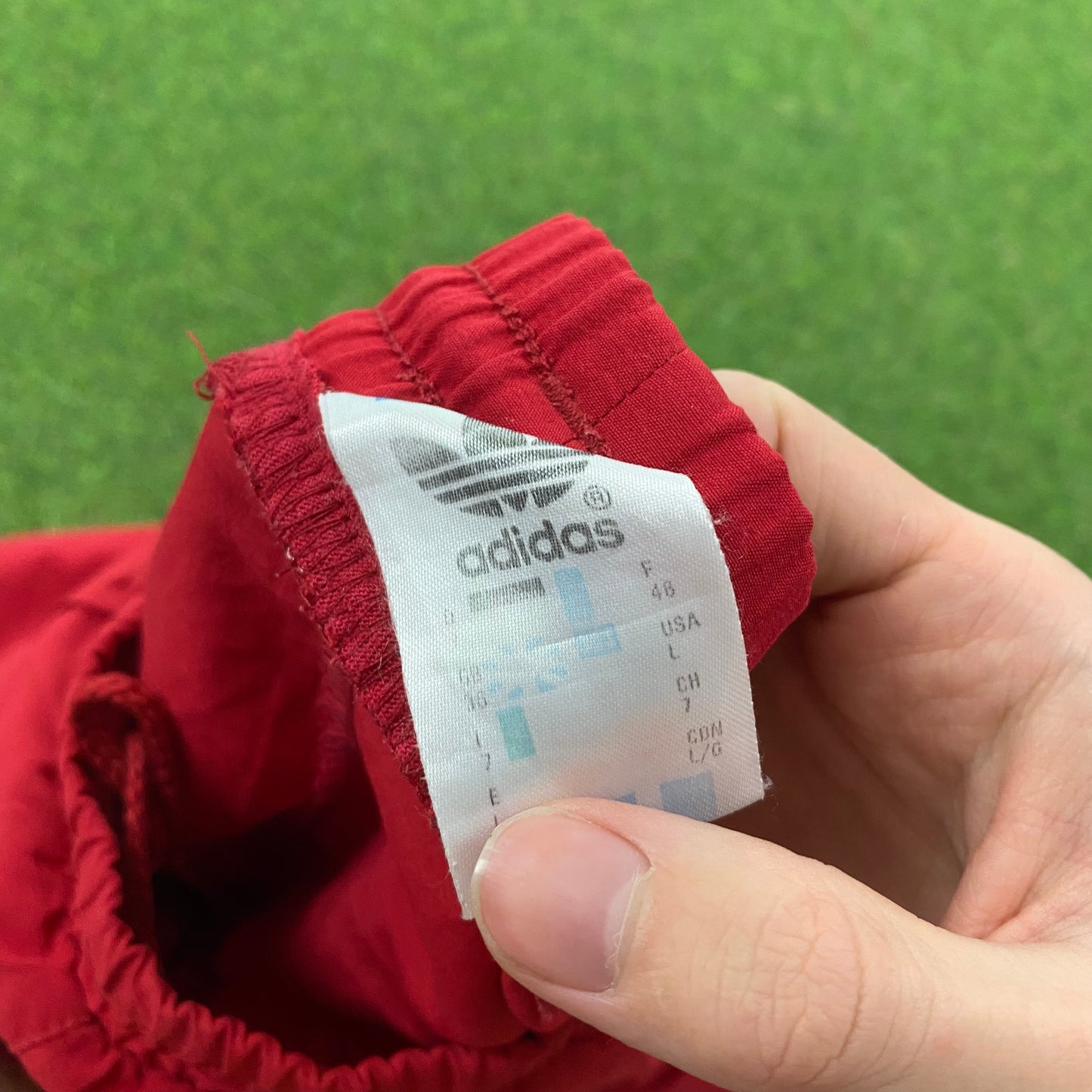 90s Adidas Shorts Red 3XL/XXL