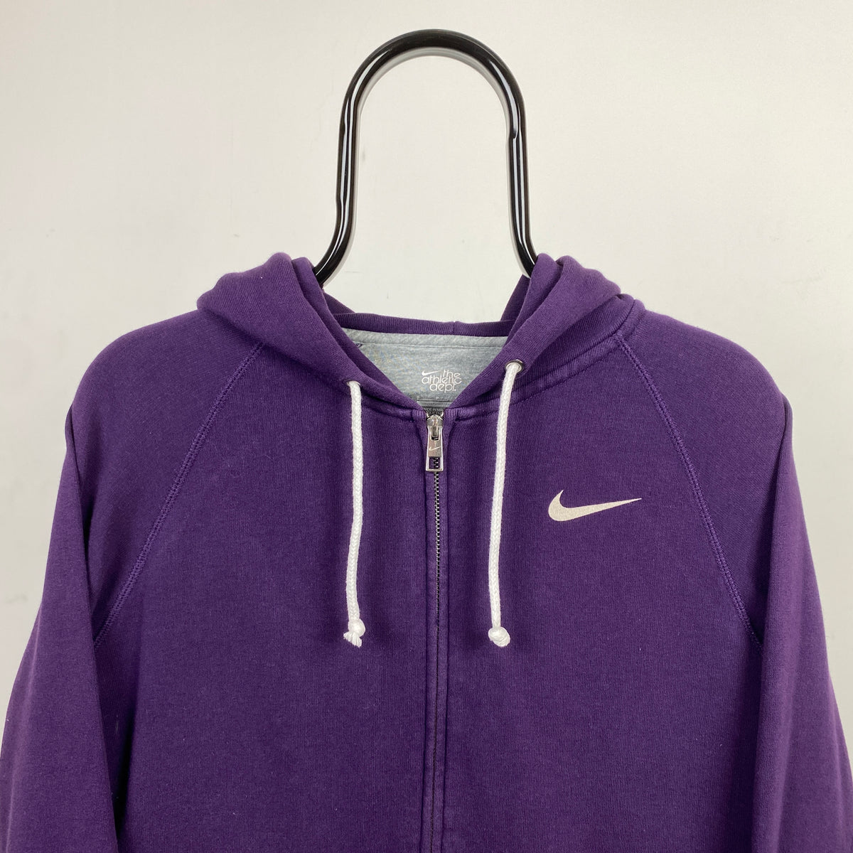 Nike purple zip hot sale up hoodie