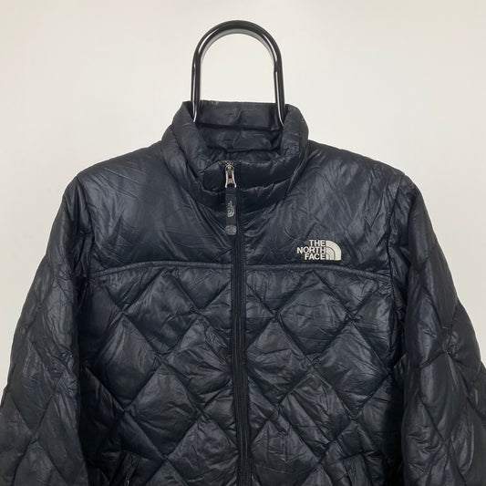 90s The North Face Puffer Jacket Black XS