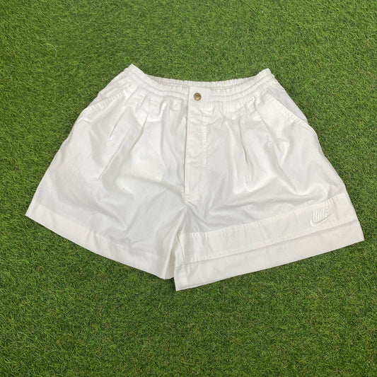 90s Nike Tennis Shorts White Medium
