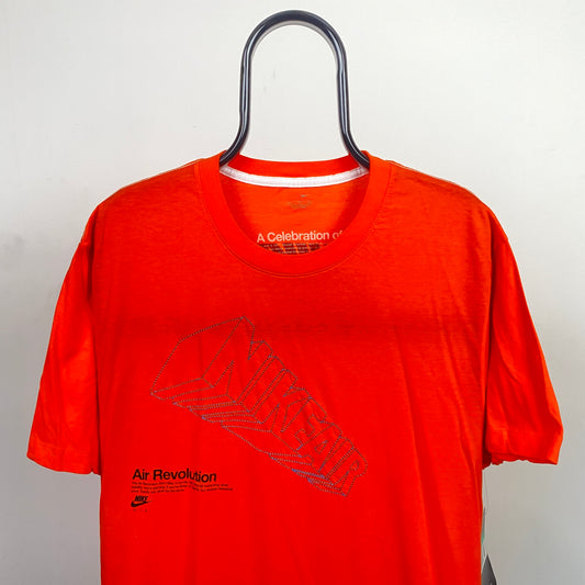 00s Nike Air T-Shirt Orange XL