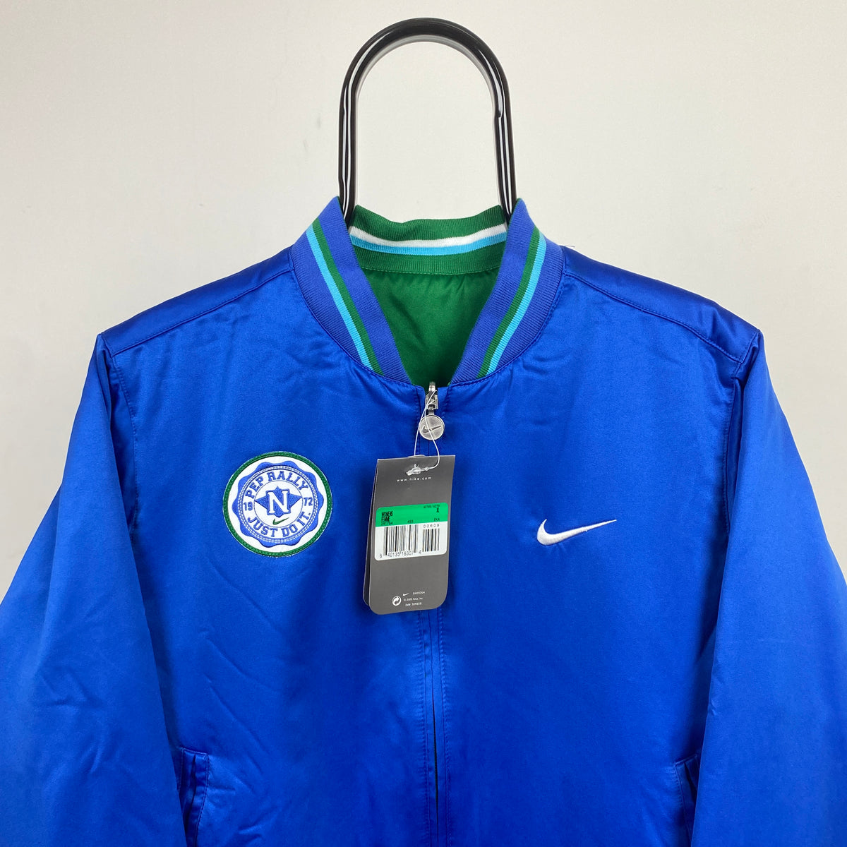 良品まとめ売り 00s NIKE 2way jacket 中綿 XL ボルドー