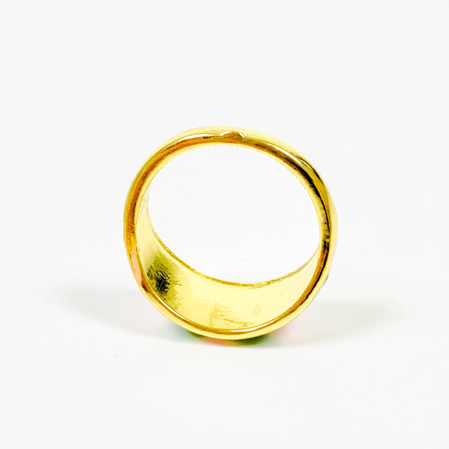 Vintage Circular Band Ring Gold