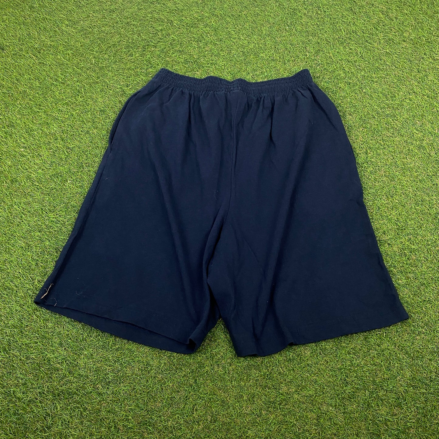00s Nike Cotton Shorts Blue Medium