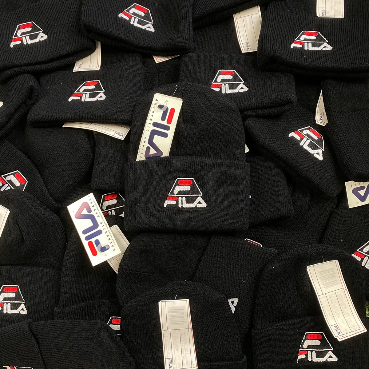 Fila beanie outlet black