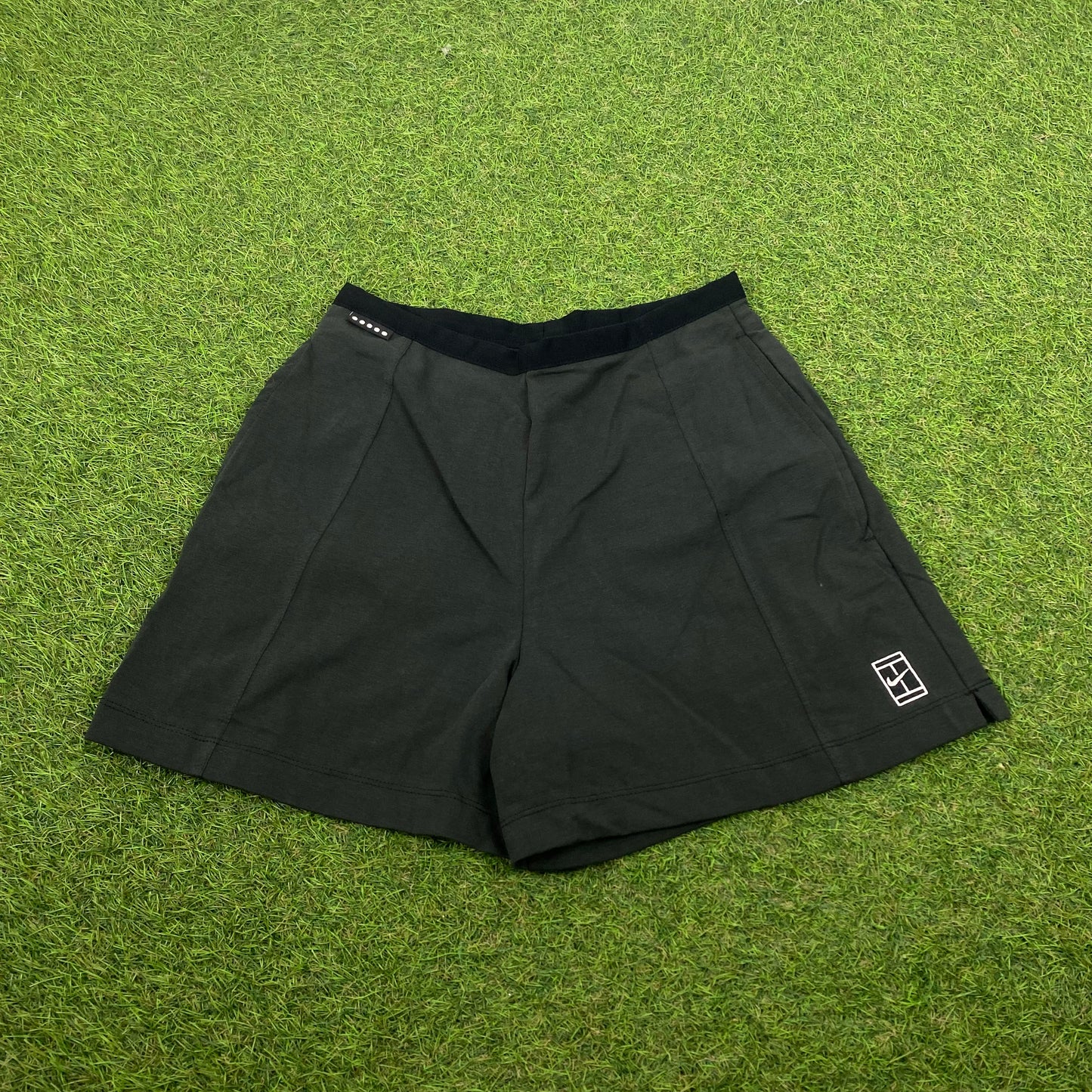 00s Nike Court Shorts Black XS