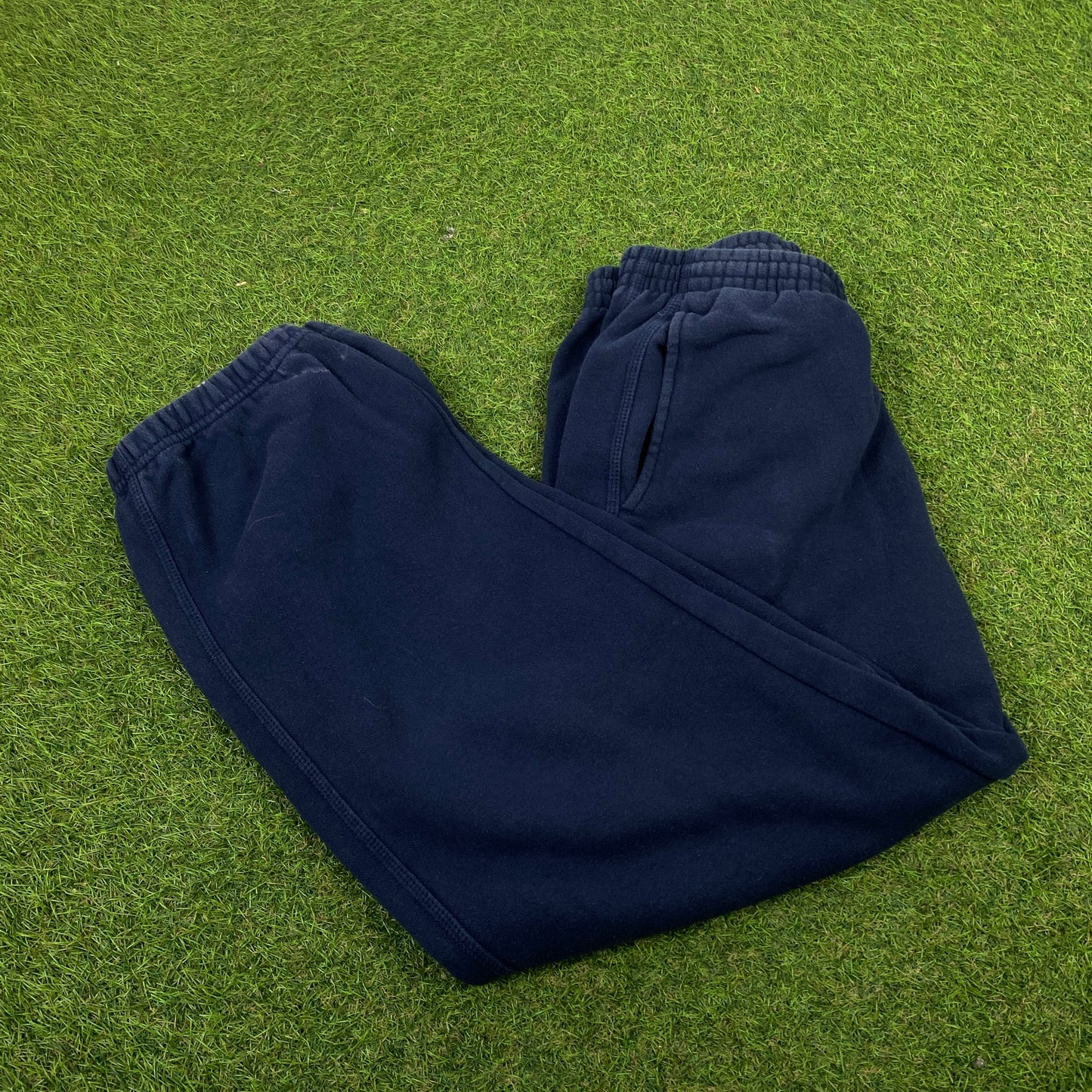 00s Nike Cotton Joggers Blue XS