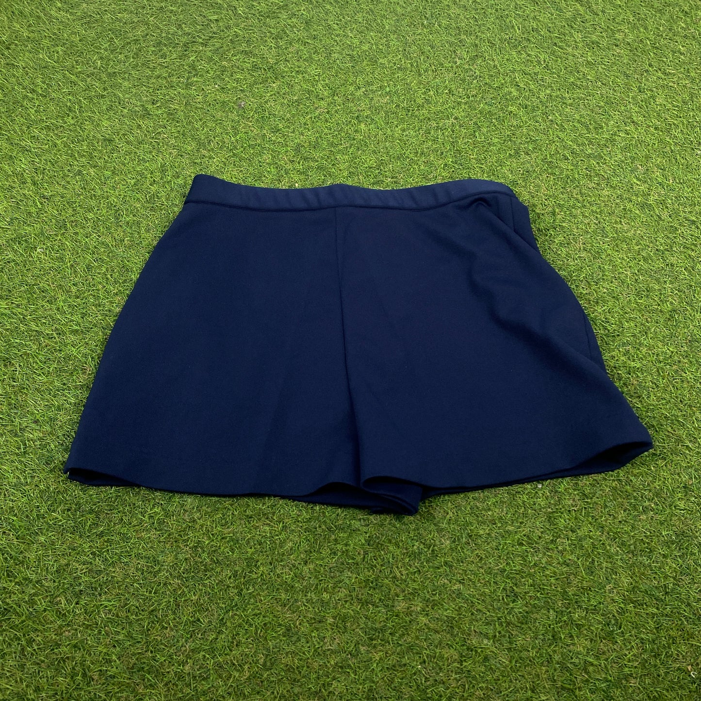 90s Adidas Tennis Shorts Blue XS