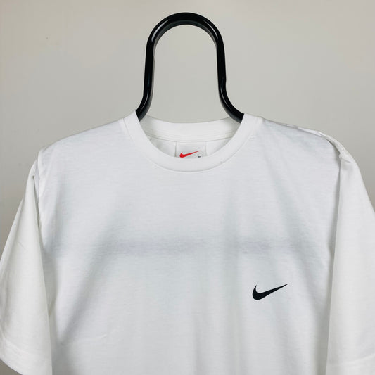 Vintage Nike T-Shirt White Medium