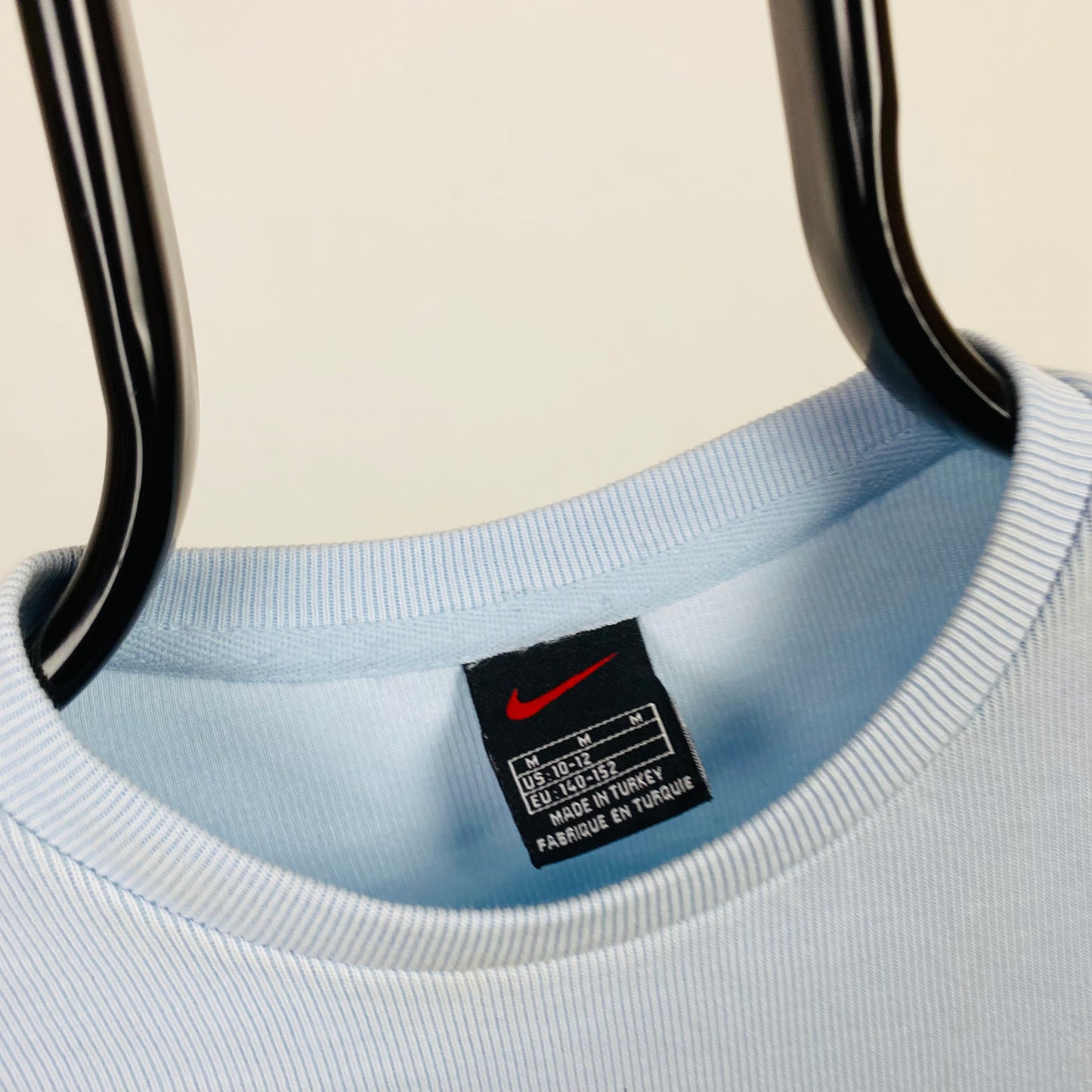90s Nike Sweatshirt Baby Blue XS