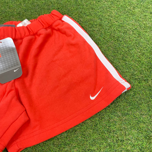 00s Nike Cotton Sprinter Shorts Red XS