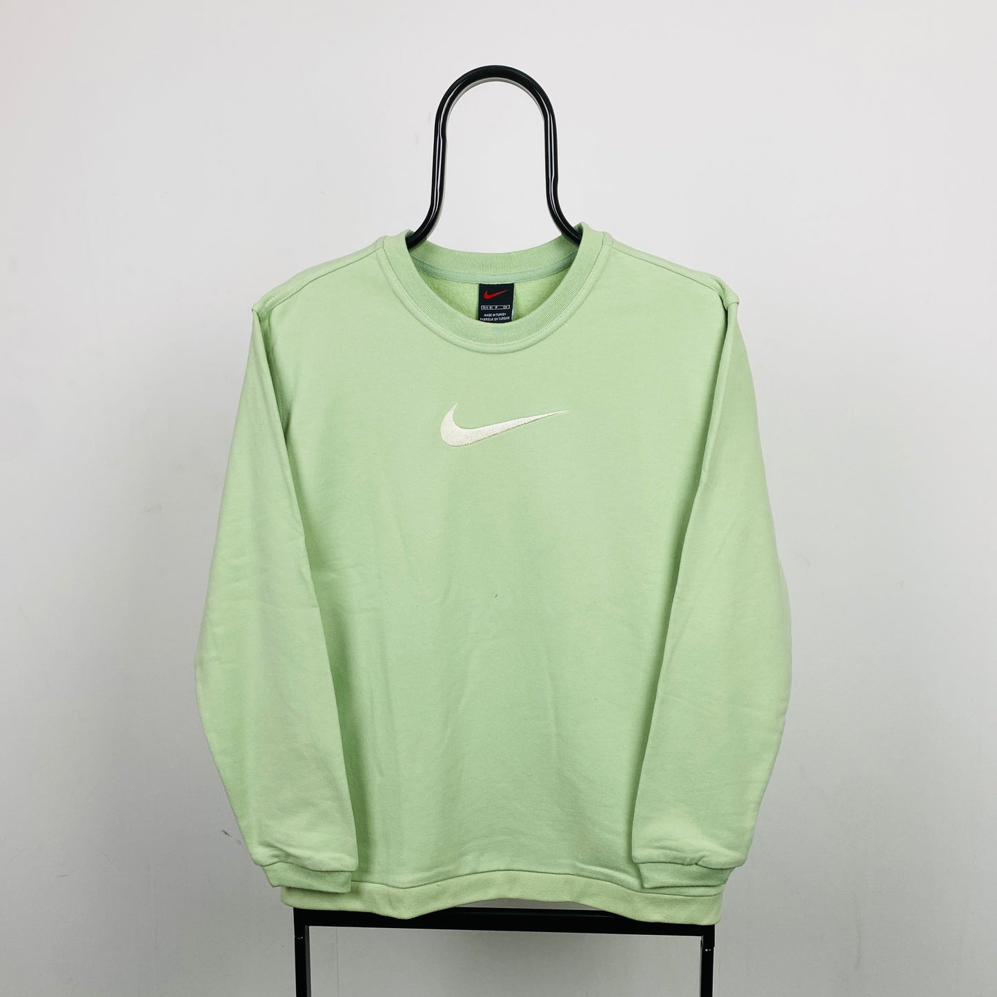 90s Nike Sweatshirt Sage Green Small