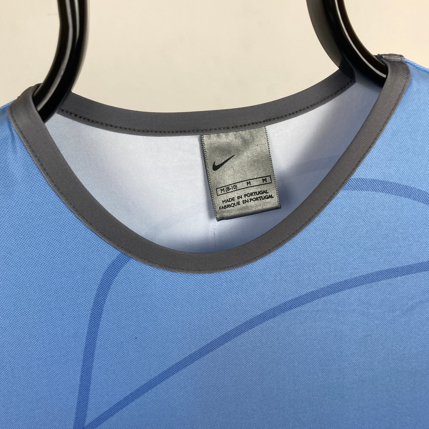 00s Nike Women’s Gym T-Shirt Blue Medium