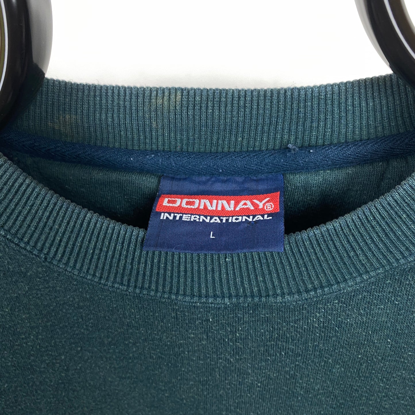 Retro Donnay Sweatshirt Green Large