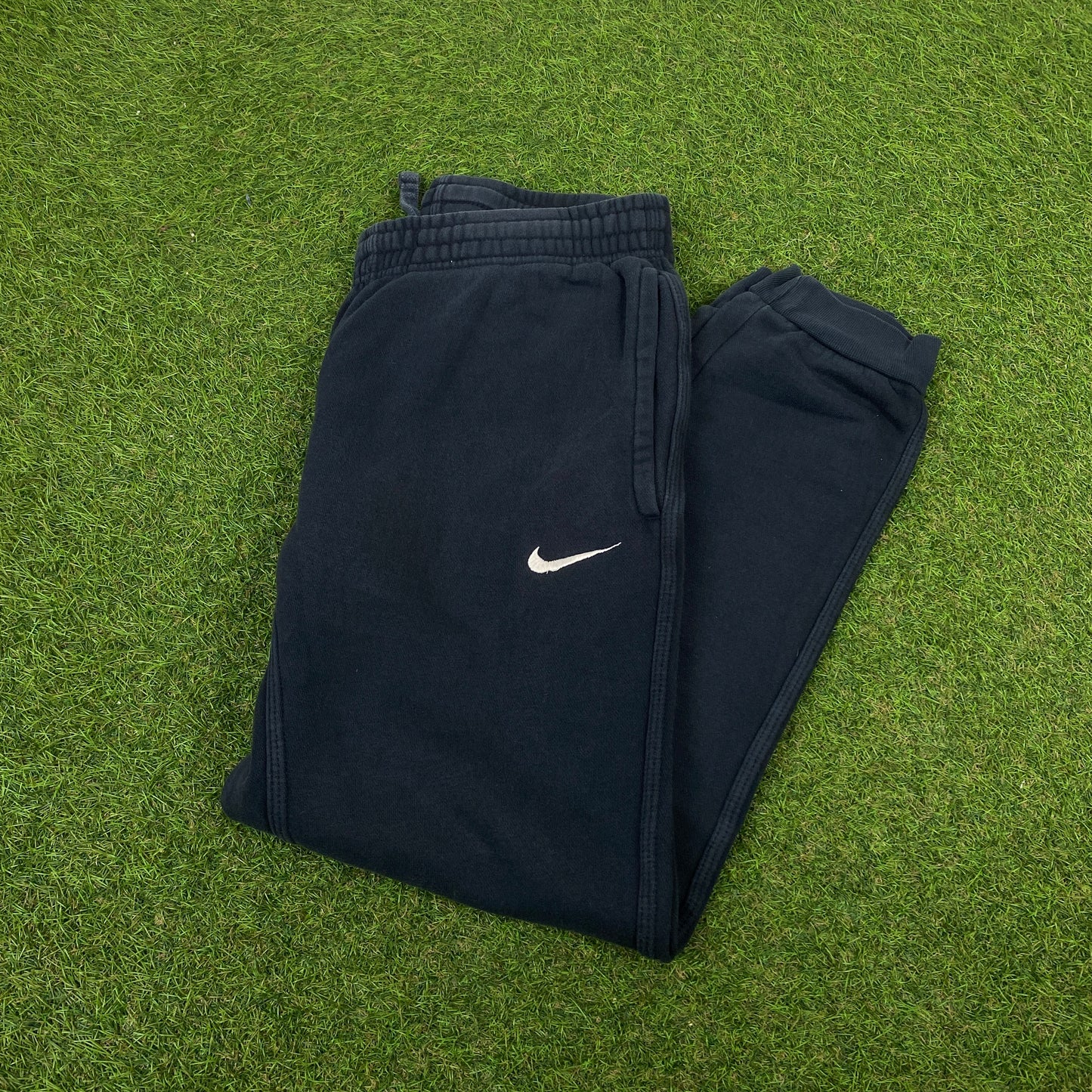 00s Nike Cotton Joggers Blue Small