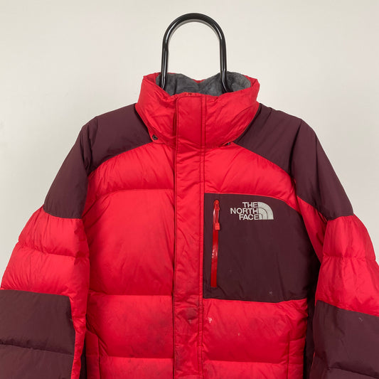 90s The North Face Puffer Jacket Red Small