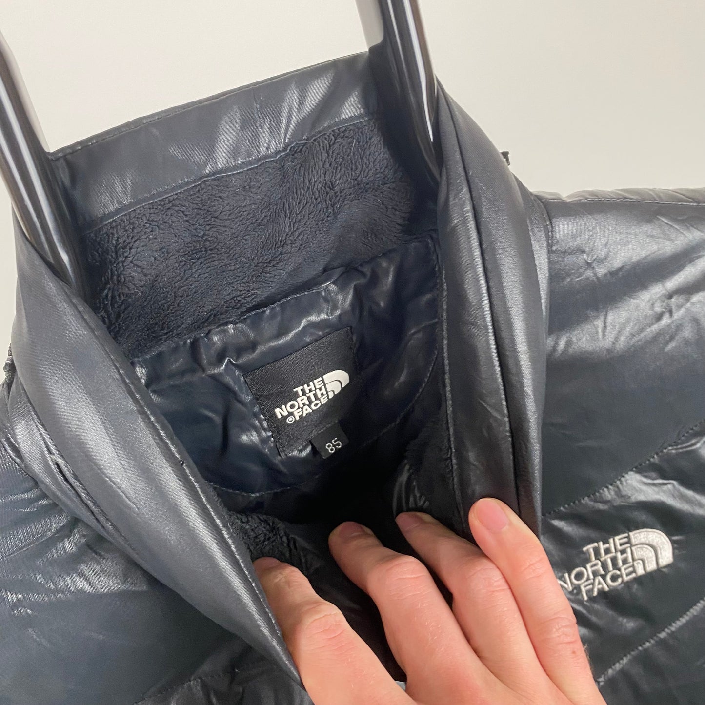 90s The North Face Puffer Jacket Black XS