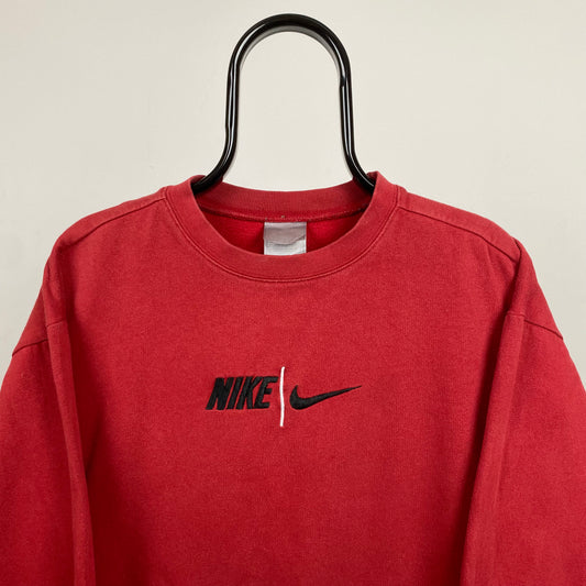 90s Nike Sweatshirt Red XS