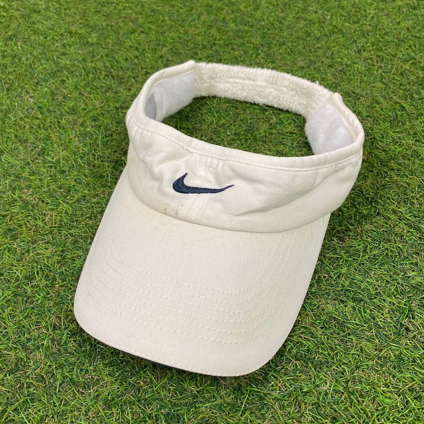 00s Nike Visor Hat White