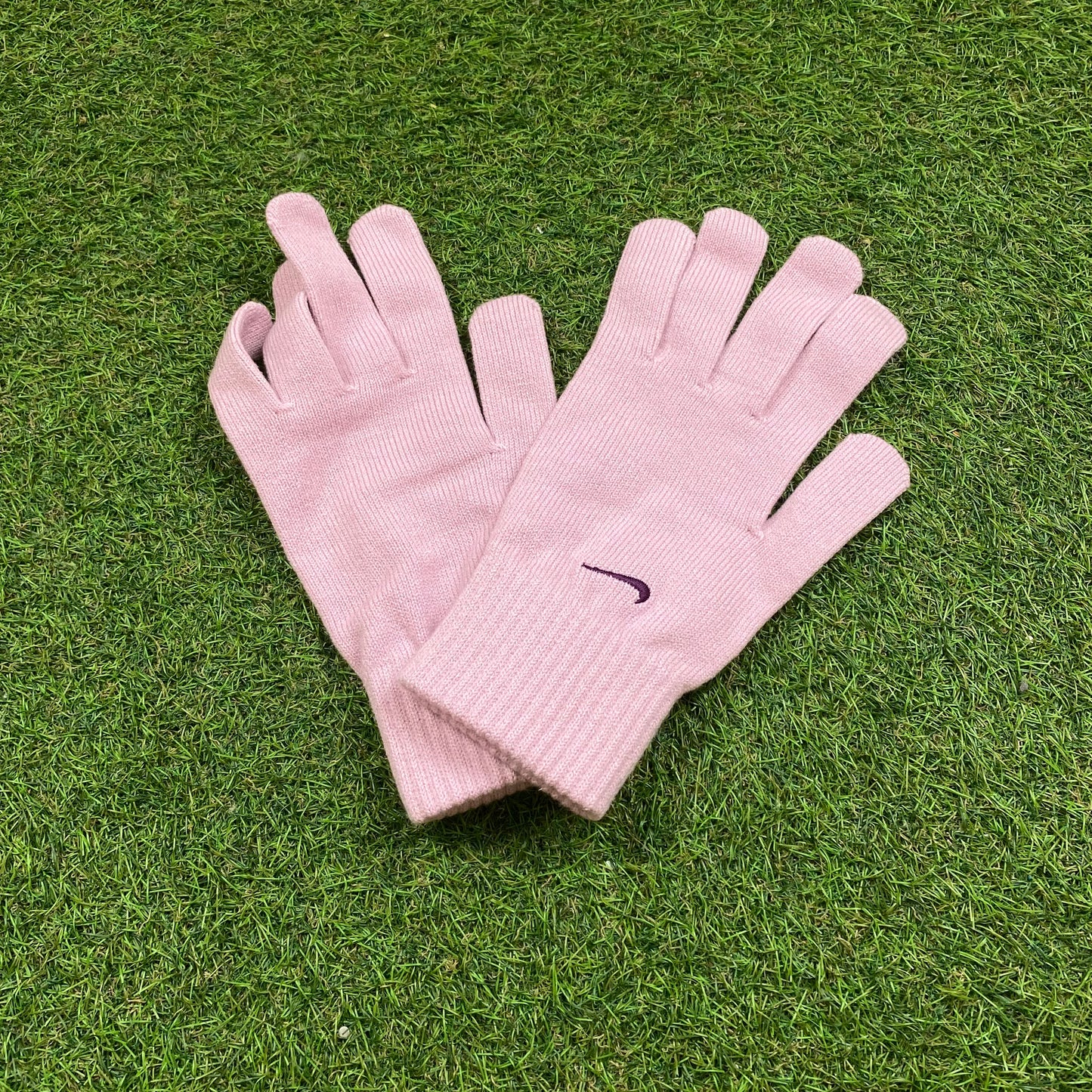 Vintage Nike Fleece Gloves Pink