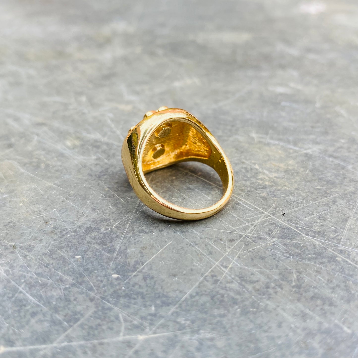 Clover Leaf Ring Gold