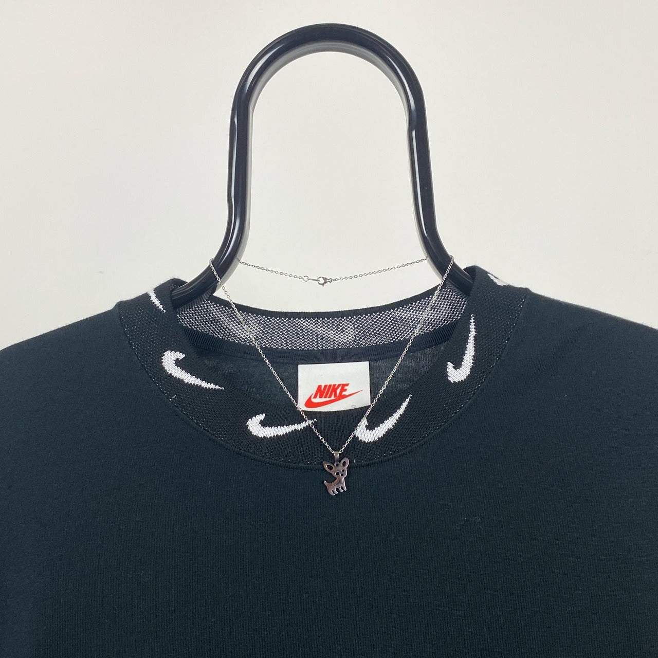 Chihuahua Charm Necklace Chain Silver