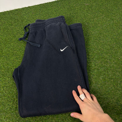 00s Nike Wide Leg Cotton Joggers Blue XL